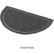 Özbience Kedi Tuvaleti Ön Paspası 41X25CM, Antrasit Renkli, Temiz ve Koruyucu