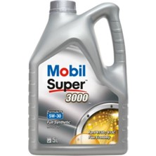 Mobil Super 3000 X1 Formula Fe 5W-30 Sentetik Motor Yağı - 4 Lt.