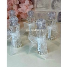 15 Adet Incili Mika Plastik Kolonya Hediyelik Söz Nişan Nikah Kına