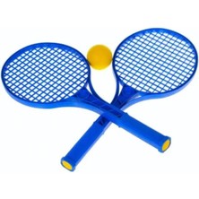 abnturk Plastik Raket Çocuk Oyuncak 2 Kişilik Tenis Seti