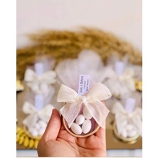 10 Adet Süslemeli Halka Şekerleme, Nikah Şekeri, Doğum, Sünnet, Düğün Nişan Söz, Kına, Hediyelik