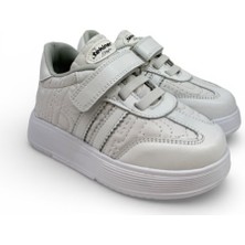 Tekiner Beyaz Sneaker Oropedik Hafif Çocuk Spor Ayakkabı