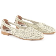 Ziya, Hasır Örgü Kadın Babet 1611060Z1512 Bej