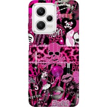 Lelia Xiaomi Redmi Note 12 5g Uyumlu Baskılı Şeffaf Telefon Kılıfı | Koleksiyon: Chromatica Aura