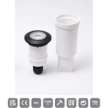 Gümrük Bey Fumagalli Aldo G9 Gömme LED Yer/duvar Armatürü | 1.7W IP67 3000K