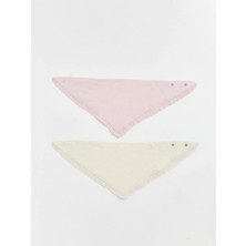 LC Waikiki Basic Kız Bebek Mama Önlüğü 2 Li  (S6)