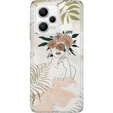 Lelia Xiaomi Redmi Note 12 5g Uyumlu Baskılı Şeffaf Telefon Kılıfı | Koleksiyon: Oneline Essence