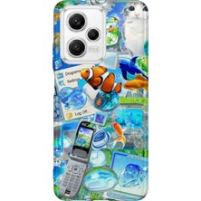 Lelia Xiaomi Redmi Note 12 5g Uyumlu Baskılı Şeffaf Telefon Kılıfı | Koleksiyon: Aeroglass Mirage