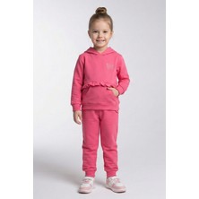 Crassi Kız Çocuk Takım Kelebek Taşlı 2 Iplik