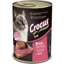 Hnrlishp Crocus Yetişkin  Kuzu Etli Pate Yaş Mama 400G