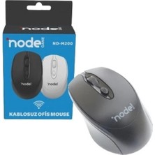 Node Game ND-M200S Optik Kablosuz Wireless Mouse (Siyah)