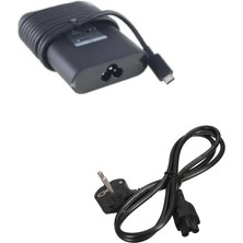 Dell 20 Volt 3.25 Amper 65W Type-C Uçlu Orijinal Notebook Adaptör Dp/n: 02YK0F 2YK0F JJV9D 0JJV9D 0V