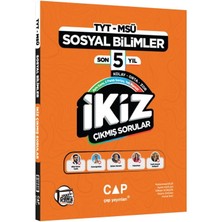 Çap Yayınları Tyt Msü Sosyal Bilimler Ders Platosu Son 5 Yıl Ikiz Çıkmış Sorular