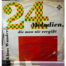 Plakantik Klaus Wunderlich - 24 Melodien, Die Man Nie Vergißt (Telefunken German Press)