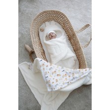 Tuğba Kuğu Peluş Kundak ve Çift Yüz Battaniye - Pureline Series - Cute Baby Toys