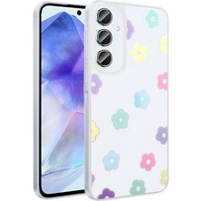 Elsah Galaxy A55 Uyumlu Kılıf Şeffaf Figürlü Rovena Sert Kapak