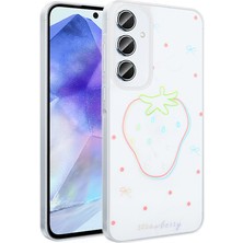 Elsah Galaxy S24 Fe Uyumlu Kılıf Şeffaf Figürlü Rovena Sert Kapak