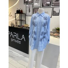 Parla Prive Taşlı Gömlek