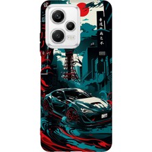 Lelia Xiaomi Redmi Note 12 5g Uyumlu Baskılı Şeffaf Telefon Kılıfı | Koleksiyon: Turboline Streetworks