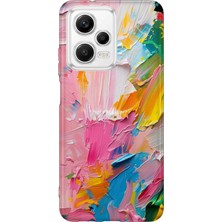 Lelia Xiaomi Poco X5 5g Uyumlu Baskılı Şeffaf Telefon Kılıfı | Koleksiyon: Pastelbloom Soft Series