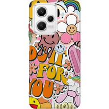 Lelia Xiaomi Poco X5 5g Uyumlu Baskılı Şeffaf Telefon Kılıfı | Koleksiyon: Chromatica Aura