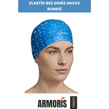 Armoris #bone Uzun Saç Kaymaz Su Geçirmez Sızdırmaz Yüzücü Havuz Deniz Bonesi Elastik Bez Şapka Konforlu