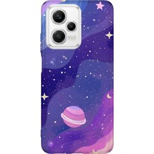 Lelia Xiaomi Redmi Note 12 5g Uyumlu Baskılı Şeffaf Telefon Kılıfı | Koleksiyon: Cosmicwhisper Skyset
