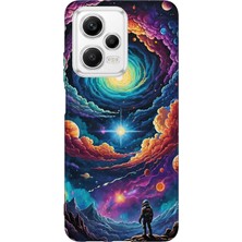 Lelia Xiaomi Poco X5 5g Uyumlu Baskılı Şeffaf Telefon Kılıfı | Koleksiyon: Cosmicwhisper Skyset