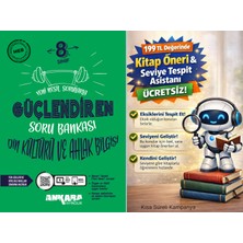 Ankara Yayıncılık 8. Sınıf Din Kültürü Güçlendiren Soru Bankası + 199 Tl Seviye Tespit ve Kitap Öneri Asistanı Hediye (Yeni Baskı)