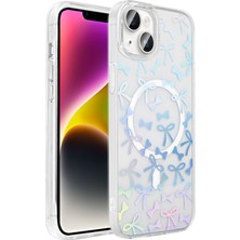 Elsah iPhone 15 Uyumlu Kılıf M-Safe Şarj Özellikli Şeffaf Rovena Sert Kapak
