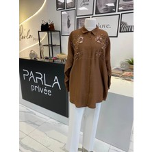 Parla Prive Taşlı Gömlek