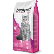 Hnrlishp Bestpet 15 kg Yetişkin Seçici Ler Için Tuk Etli Kuru Mama