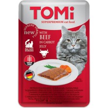 Hnrlishp Tomi  Dana Eti ve Huç Tahılsız Pouch Mama 100GR(PATE)