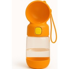 Özbience Taşınabilir Kedi Köpek Mama ve Su Kabı, 400 ml Su, 180 ml Mama, Seyahat Için