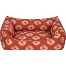 Hnrlishp Pet Comfort Uniform Kiss Tarçın-Bej  ve Köpek Yatağı M 60X50CM