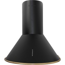 Alveus Schlosser Ovalado Rustik Siyah 60 cm Davlumbaz