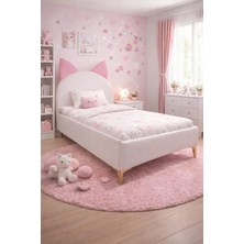 Puf Bebe Montessori 90 x 190 cm Mdf Çocuk Yatağı Yatak Dahildir