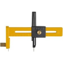 Olfa Cmp-1 Daire Kesici Maket Bıçağı 1-15 Cm Çap Dayanıklı El Sanatları İçin