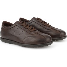 Ziya, Erkek Hakiki Deri Günlük Ayakkabı 1611024Z5820 Kahve