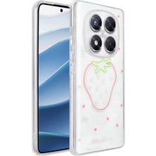 Elsah  Redmi Note 14 Pro 4g Uyumlu Kılıf Şeffaf Figürlü Rovena Sert Kapak