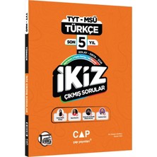 Çap Yayınları Tyt Msü Türkçe Ders Platosu Son 5 Yıl Ikiz Çıkmış Sorular