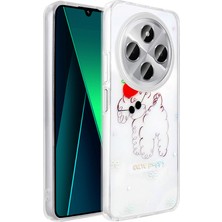 Elsah Redmi 14C 4g Uyumlu Kılıf Şeffaf Figürlü Rovena Sert Kapak