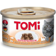 Hnrlishp Tomi  Somonlu Tuklu Yaş Mama 85G