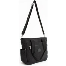 Oldso Sanmorris Kadın Büyük Boy Bölmeli Suya Dayanıklı Paraşüt Kumaş Çapraz ve Omuz Askılı Çanta 3032