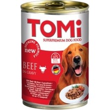 Hnrlishp Tomi Köpek Dana Etli Yaş Mama 400 gr x 6 Adet