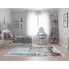 Sultan Halı Zerda Moda Kızlar Çocuk Odası Halı