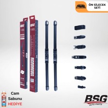 Bsg Volkswagen Golf  2021-2026 Universal 2'li Muz Tipi Ön Silecek Seti