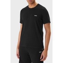 Boss Pamuklu Regular Fit Bisiklet Yaka Logolu T Shirt Erkek T Shirt 50515312 001