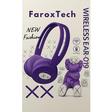 FaroxTech Süper Bass | Gotik Hava | Yüksek Şarj Ömrü |moda Tutkunlarına Özel Bluetooth Kulaklık