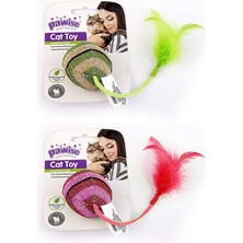 Hnrlishp Pawise  Oyuncağı Striped Cat Toy-Top